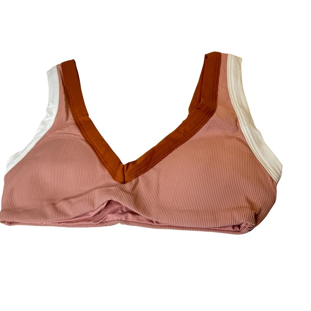 L*Space Lala Bikini Top in Pink Cream NWT Size Small